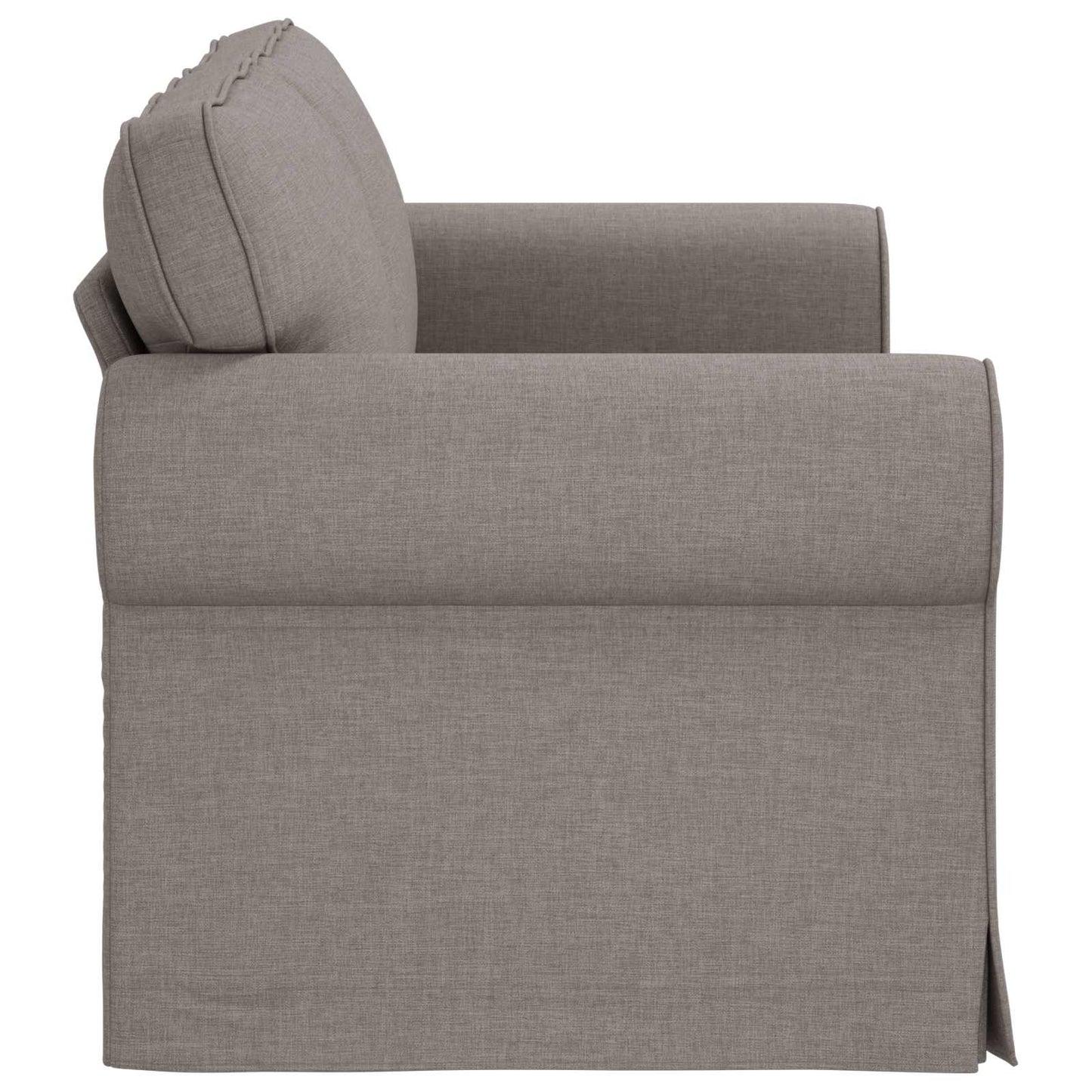 Sofa Taupe 175 x 82 x 80 cm Stoff