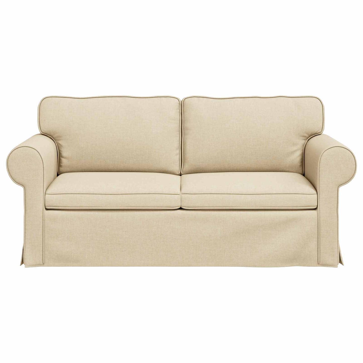 Sofa Creme 175 x 82 x 80 cm Stoff