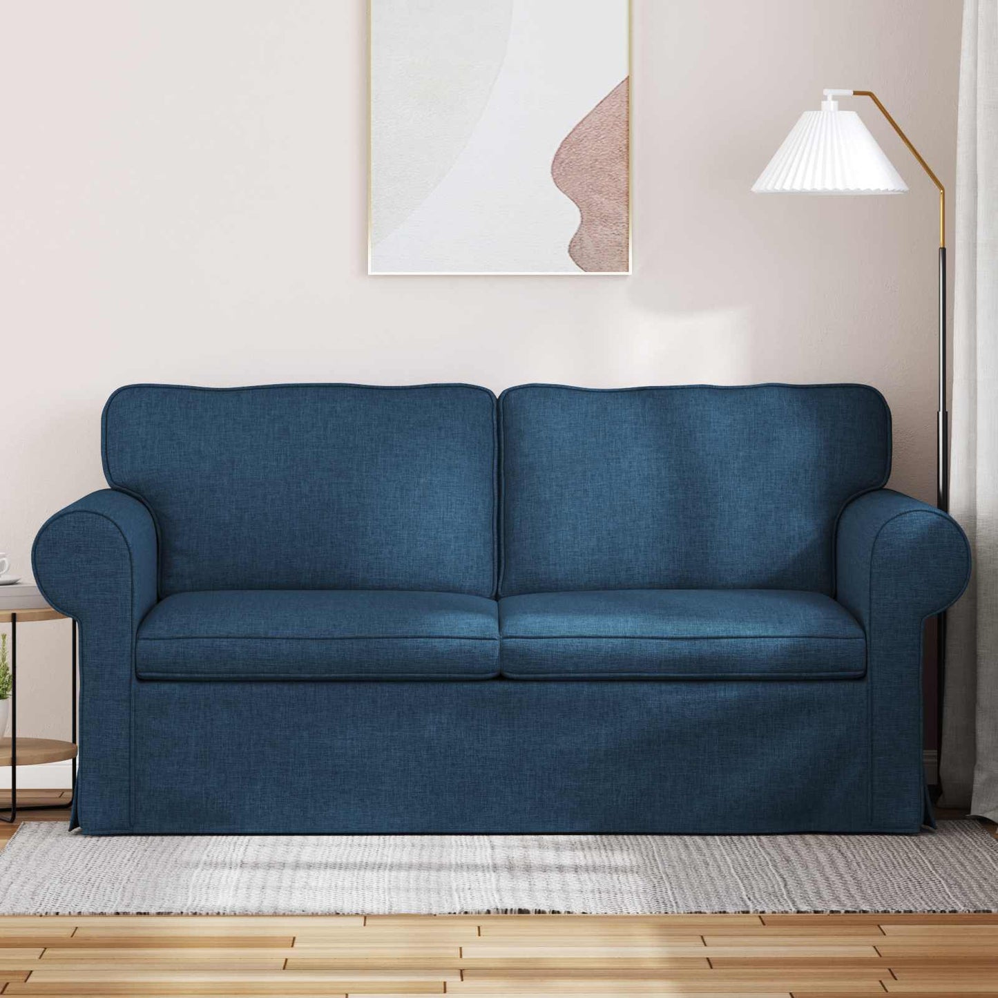 Sofa Blau 175 x 82 x 80 cm Stoff