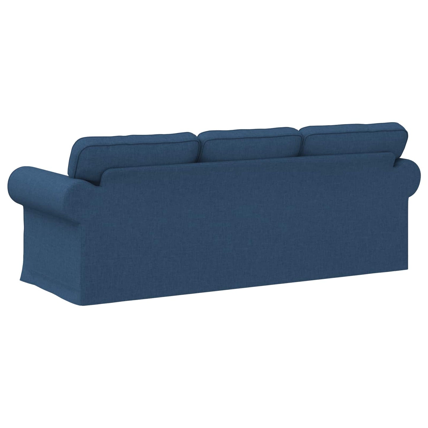 Sofa Blau 215 x 82 x 80 cm Stoff