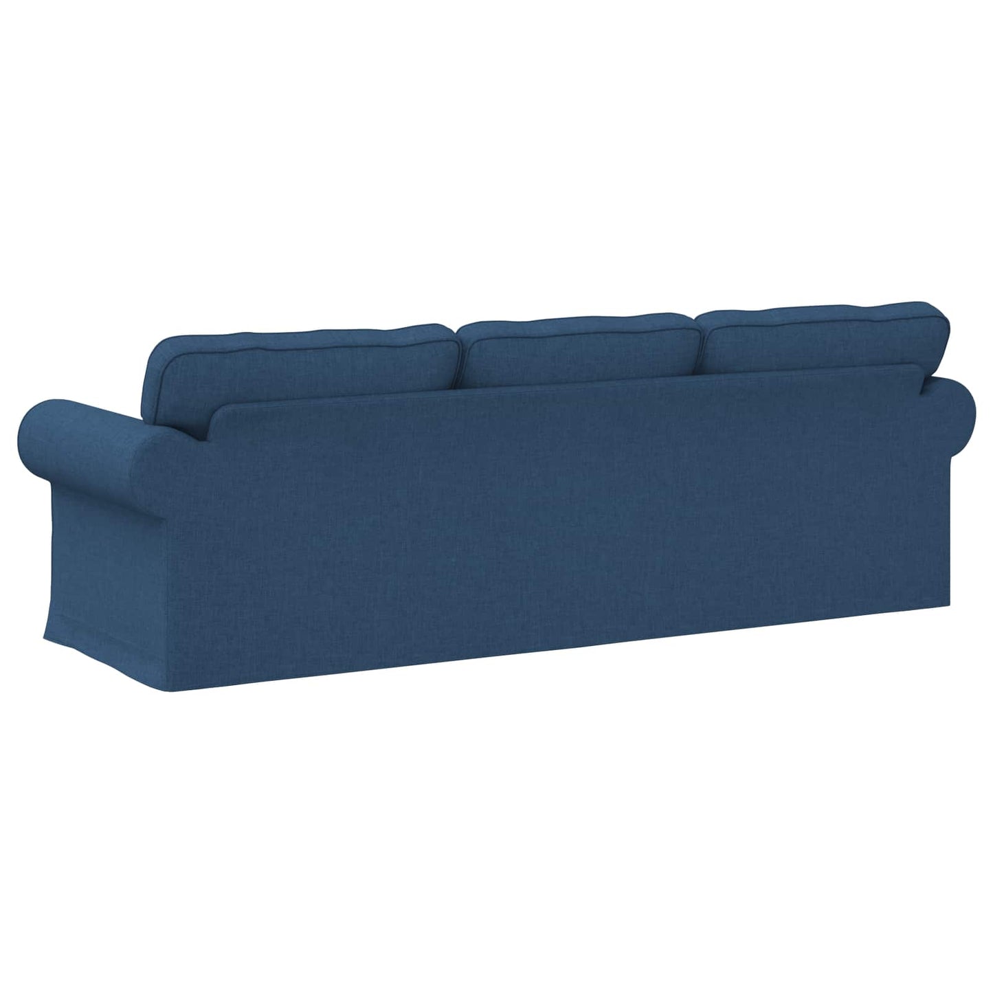 Sofa Blau 245 x 82 x 80 cm Stoff