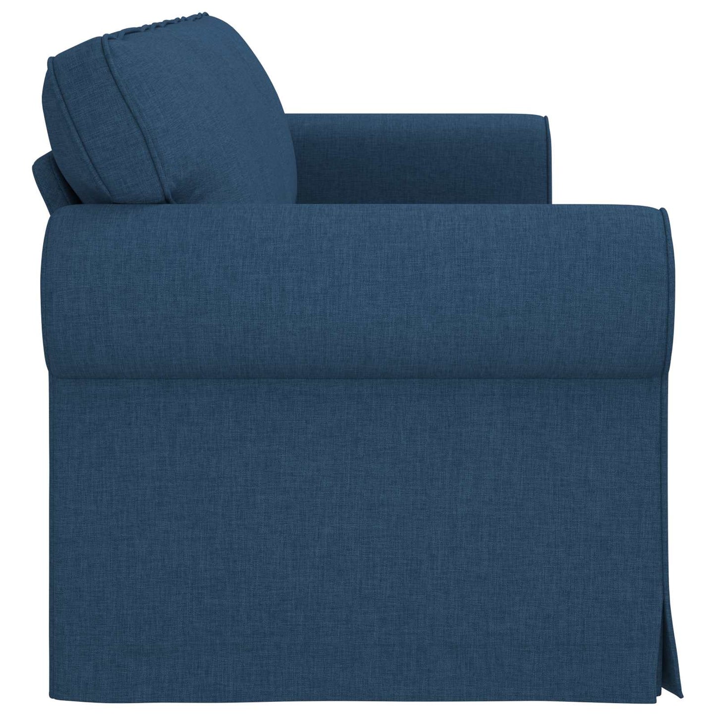 Sofa Blau 245 x 82 x 80 cm Stoff