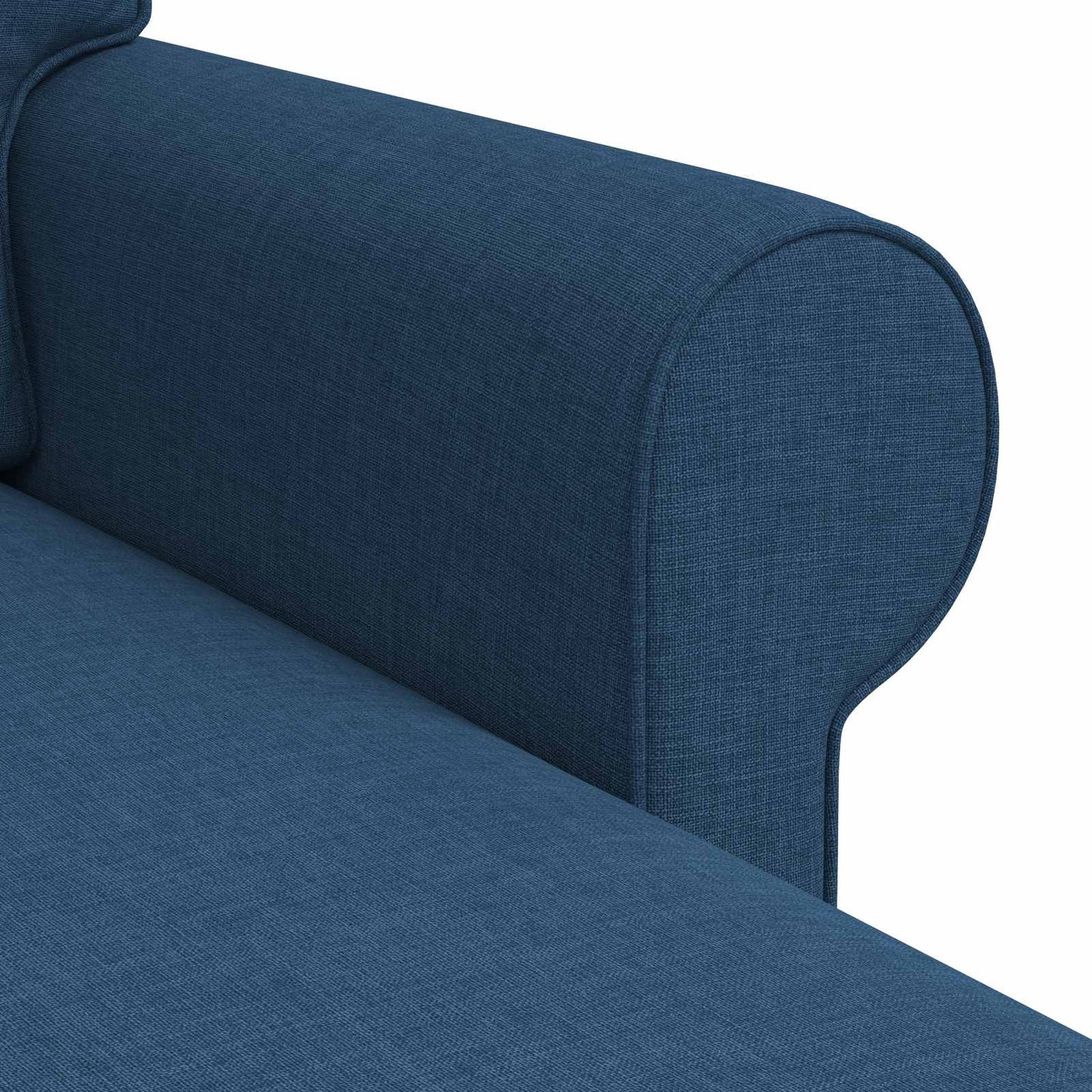 Sofa Blau 245 x 138 x 80 cm Stoff