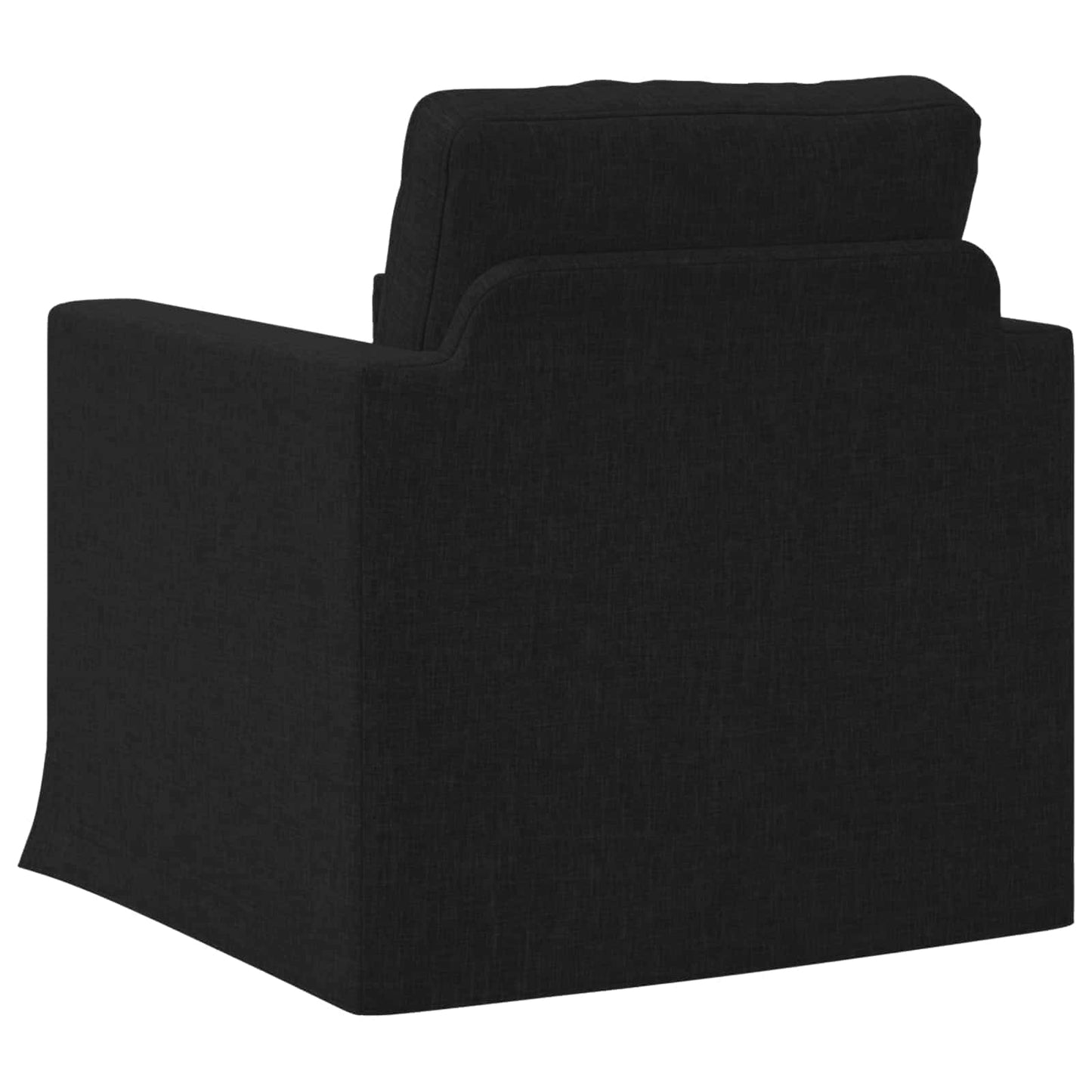 Sofa Schwarz 78 x 78 x 80 cm Stoff