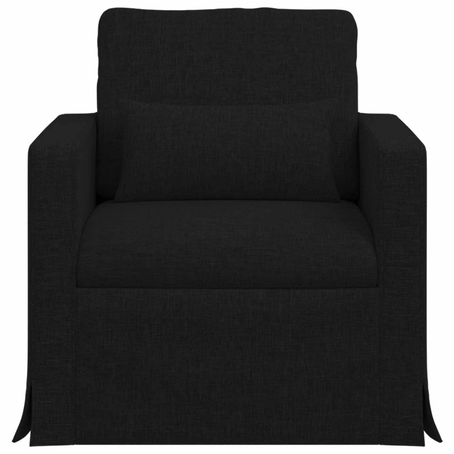 Sofa Schwarz 78 x 78 x 80 cm Stoff