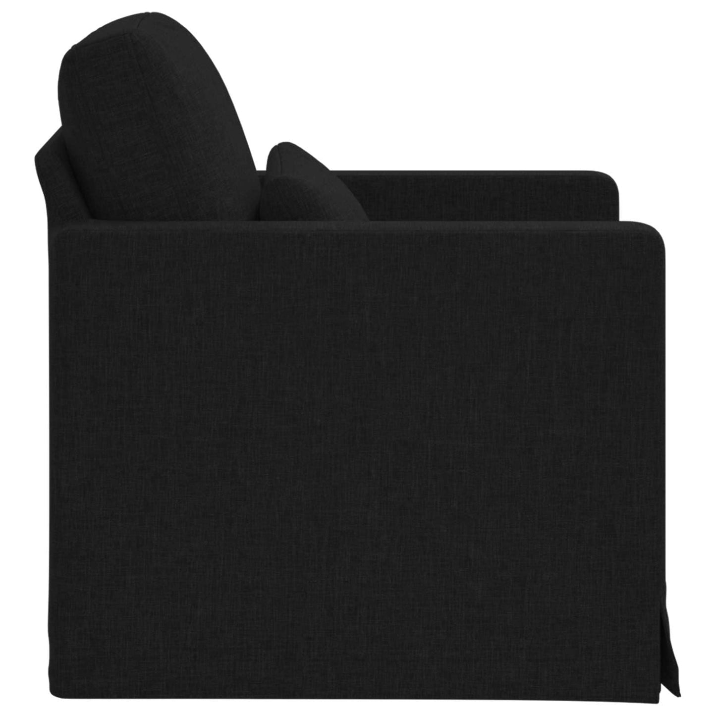 Sofa Schwarz 78 x 78 x 80 cm Stoff