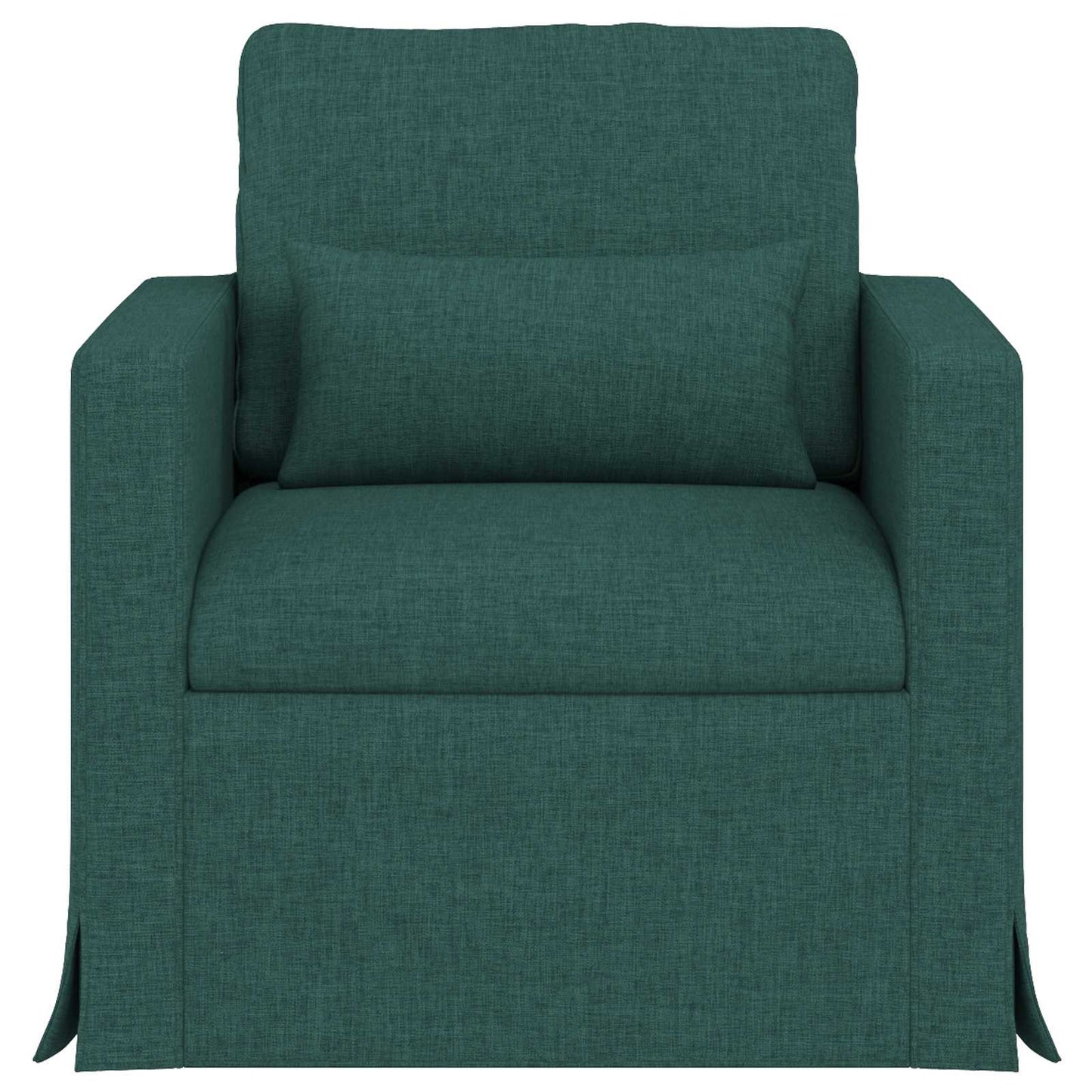 Sofa Dunkelgrün 78 x 78 x 80 cm Stoff