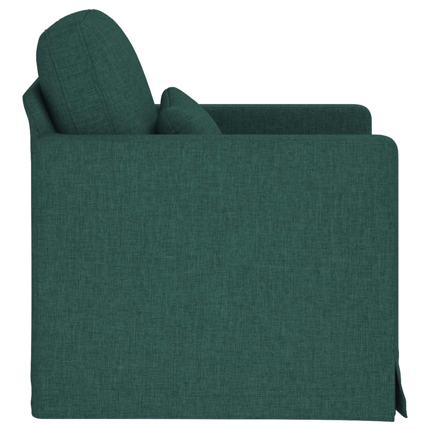 Sofa Dunkelgrün 78 x 78 x 80 cm Stoff