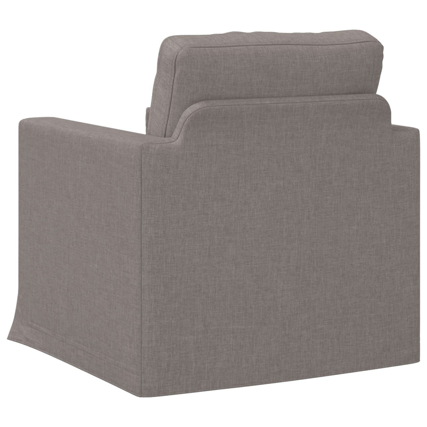 Sofa Taupe 78 x 78 x 80 cm Stoff
