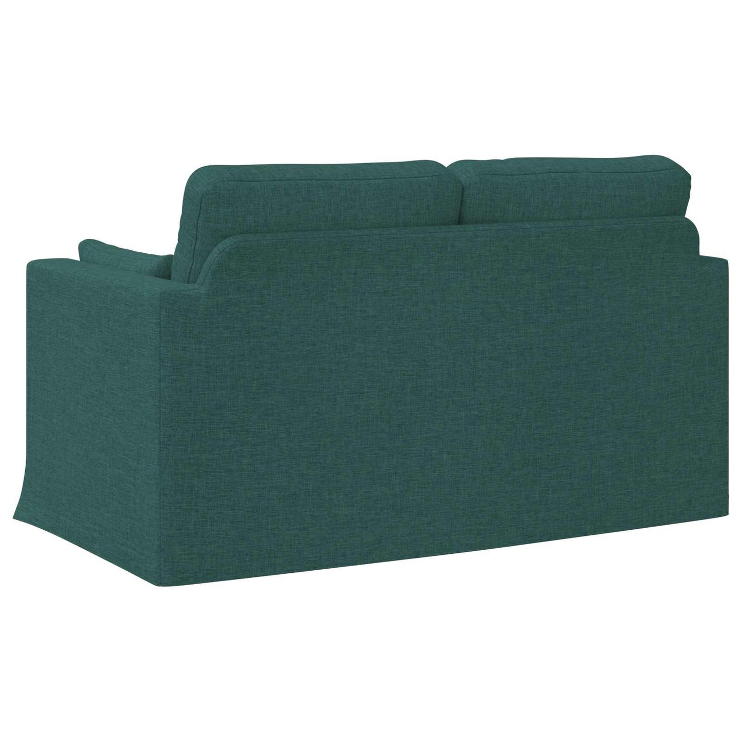 Sofa Dunkelgrün 139 x 78 x 80 cm Stoff