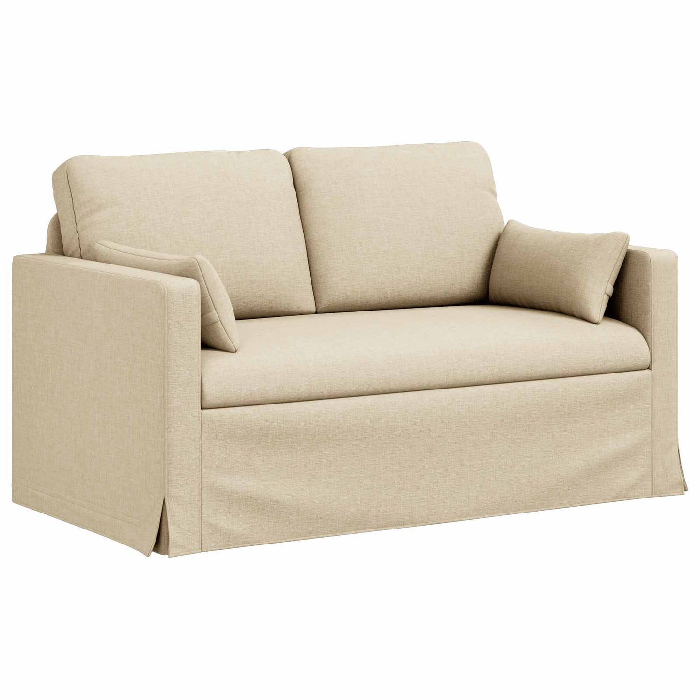 Sofa Creme 139 x 78 x 80 cm Stoff