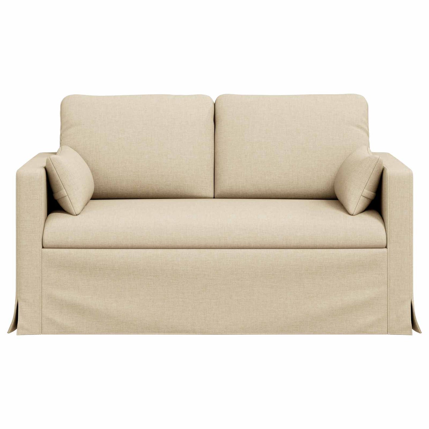 Sofa Creme 139 x 78 x 80 cm Stoff