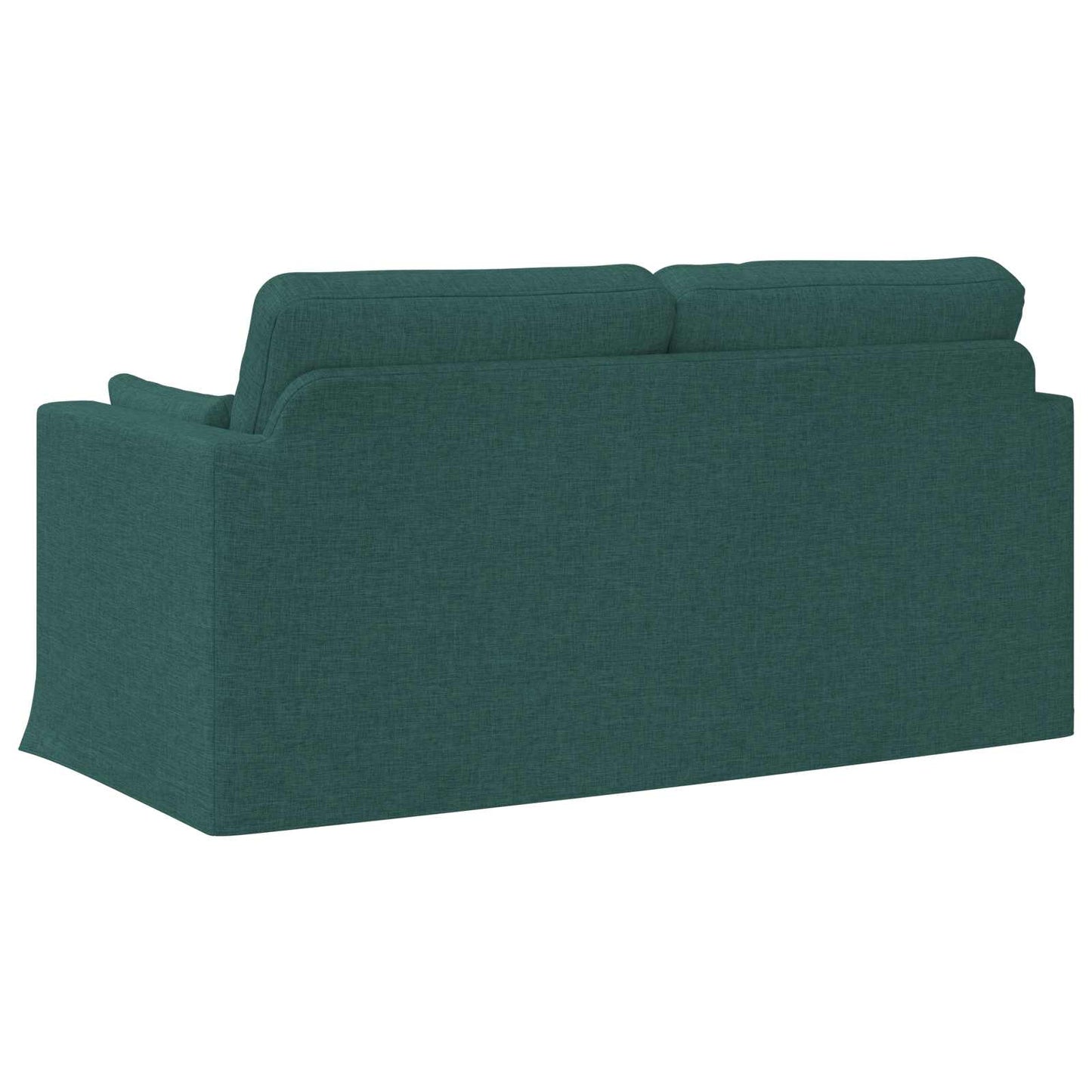 Sofa Dunkelgrün 158 x 78 x 80 cm Stoff