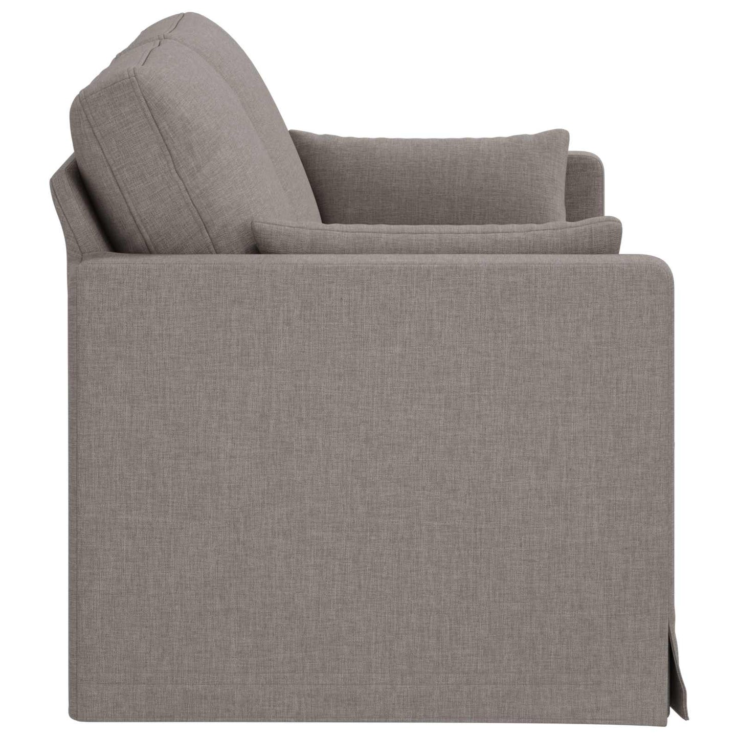 Sofa Taupe 158 x 78 x 80 cm Stoff