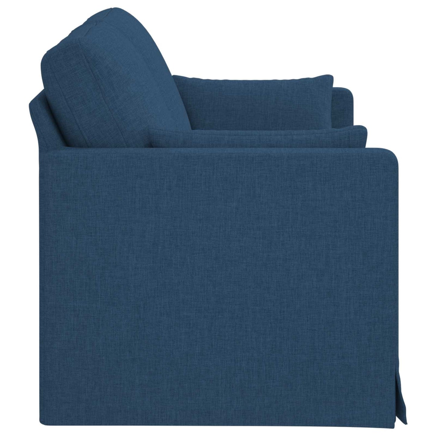 Sofa Blau 158 x 78 x 80 cm Stoff