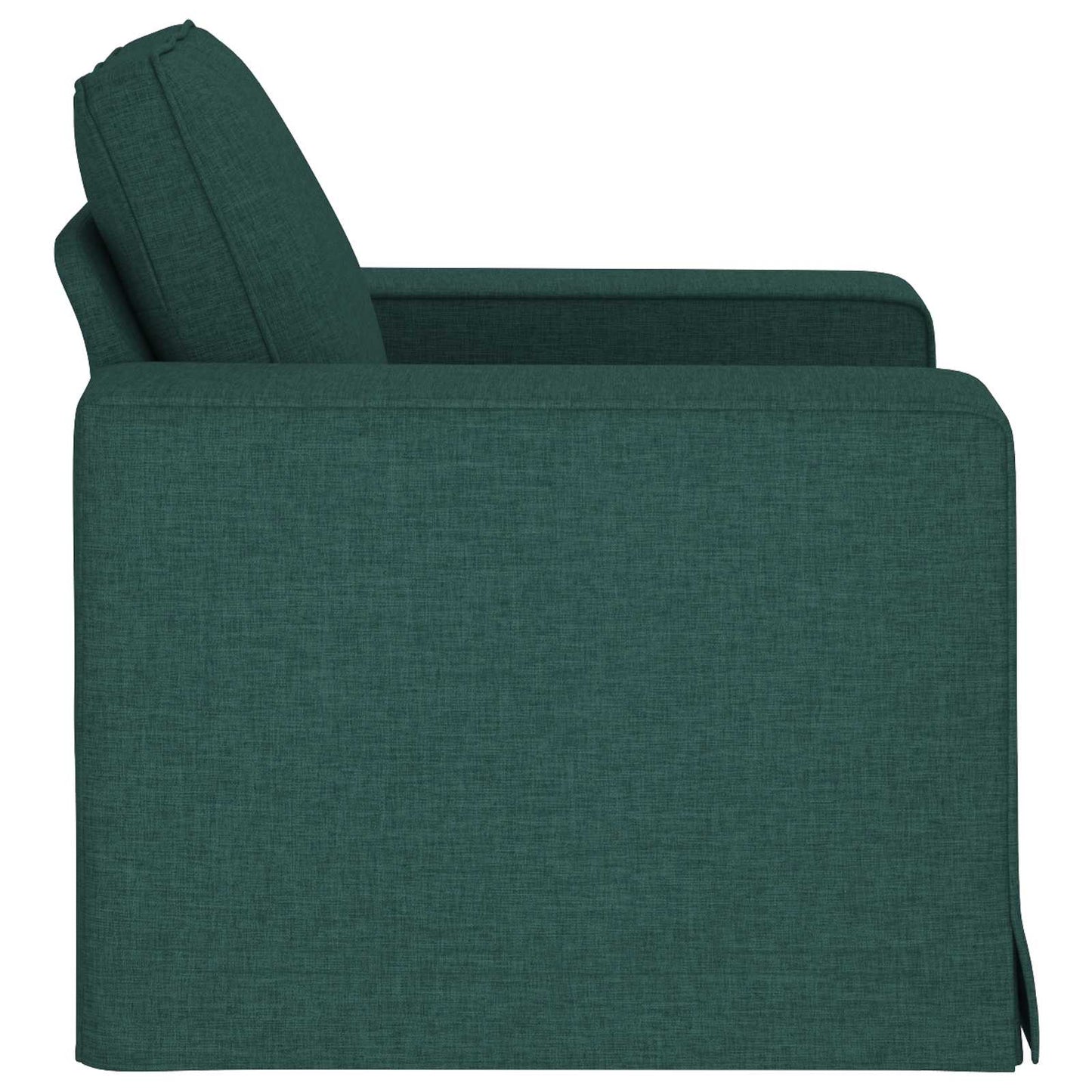 Sofa Dunkelgrün 103 x 80 x 82 cm Stoff