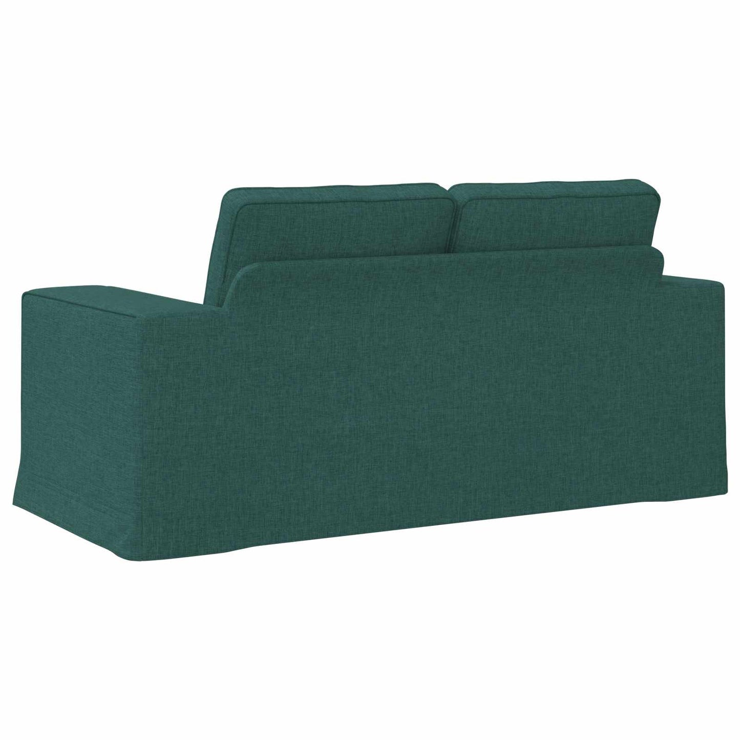 Sofa Dunkelgrün 162 x 80 x 82 cm Stoff
