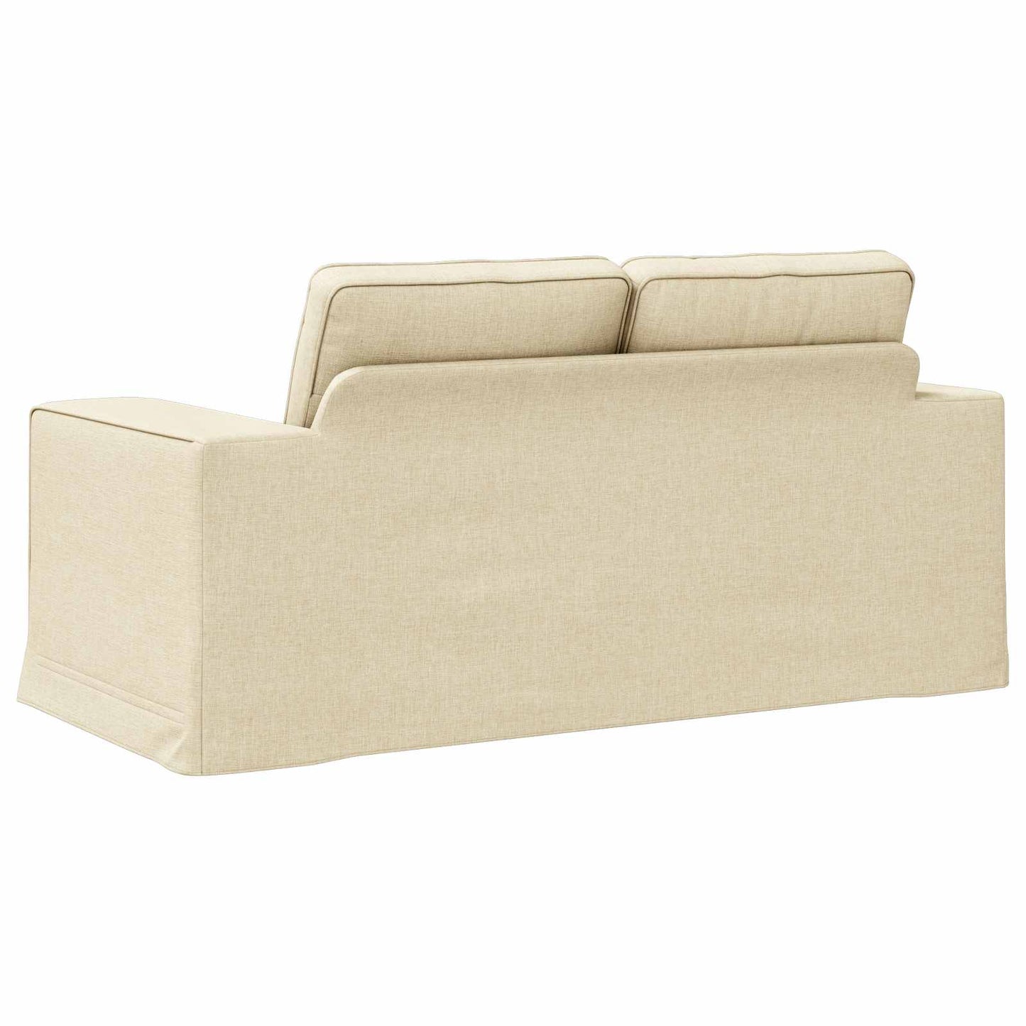 Sofa Creme 162 x 80 x 82 cm Stoff