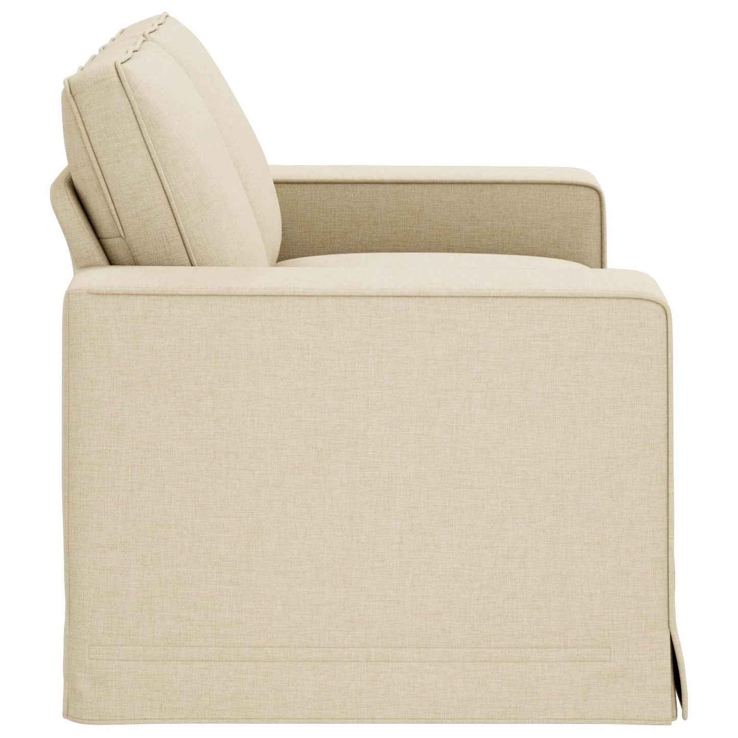 Sofa Creme 162 x 80 x 82 cm Stoff