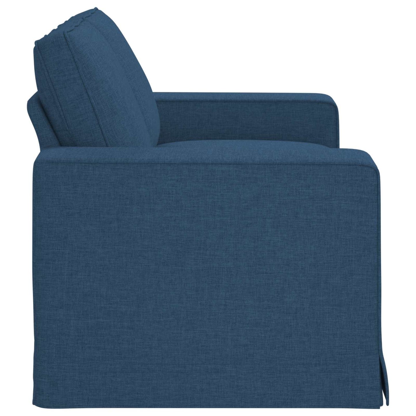 Sofa Blau 162 x 80 x 82 cm Stoff