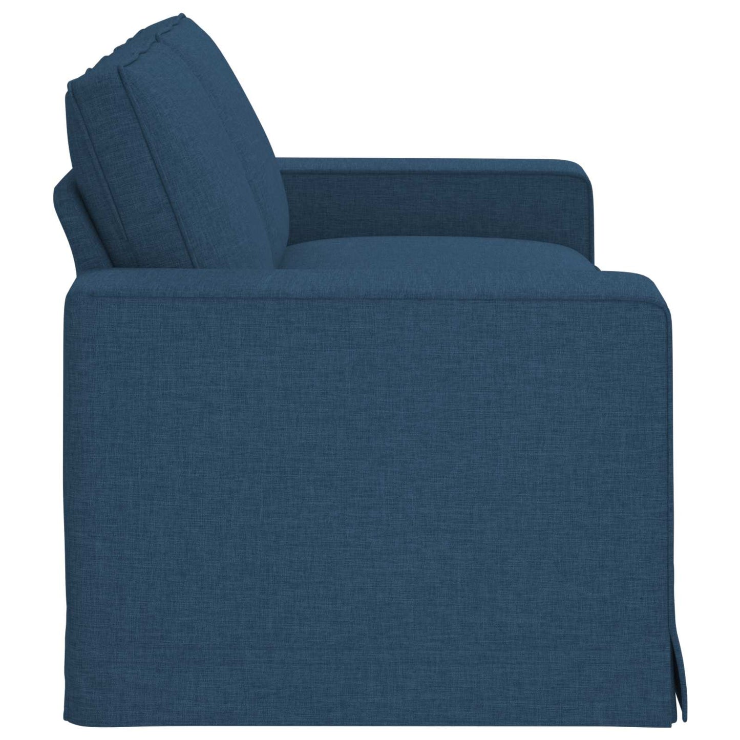 Sofa Blau 182 x 80 x 82 cm Stoff