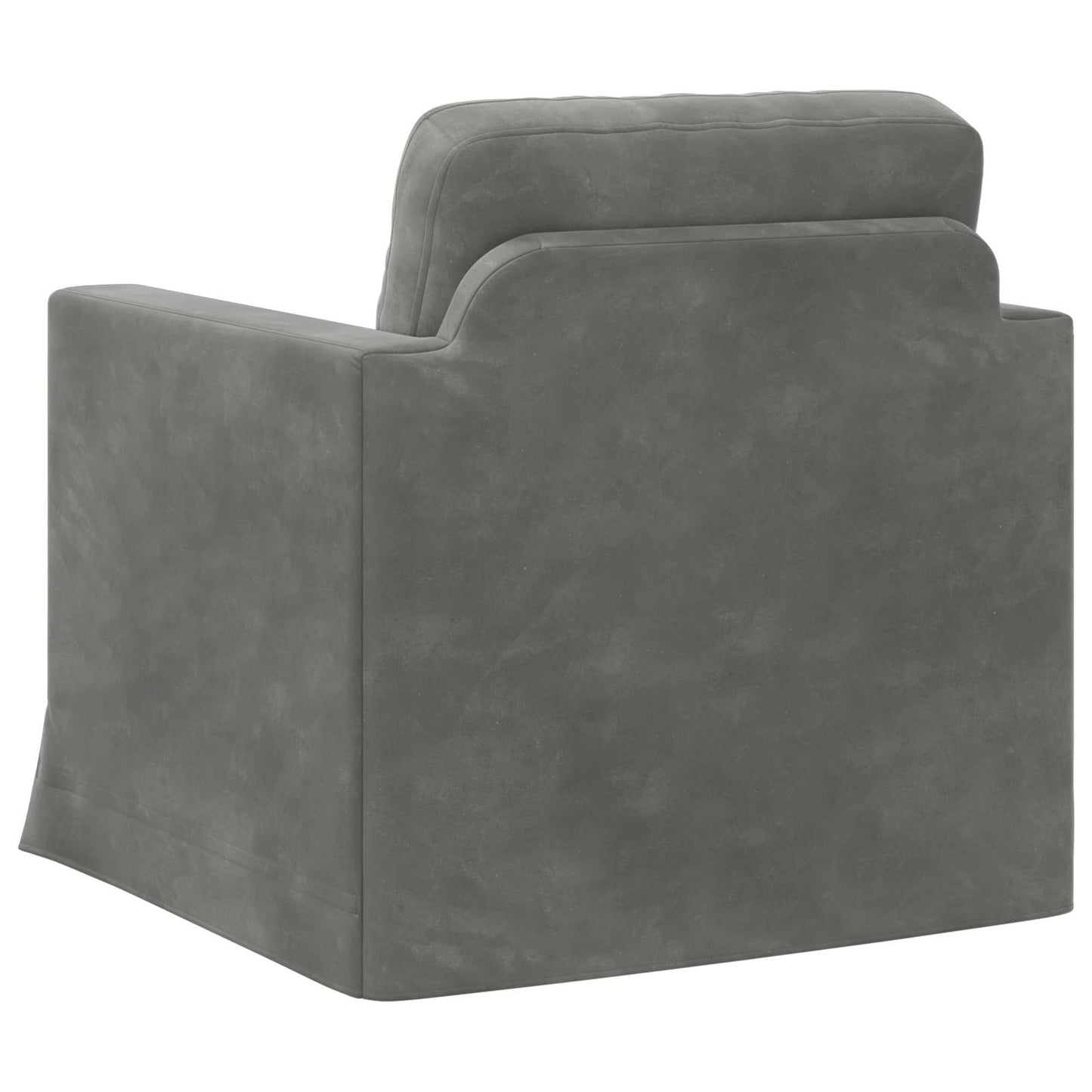 Sofa Dunkelgrau 78 x 78 x 80 cm Samt