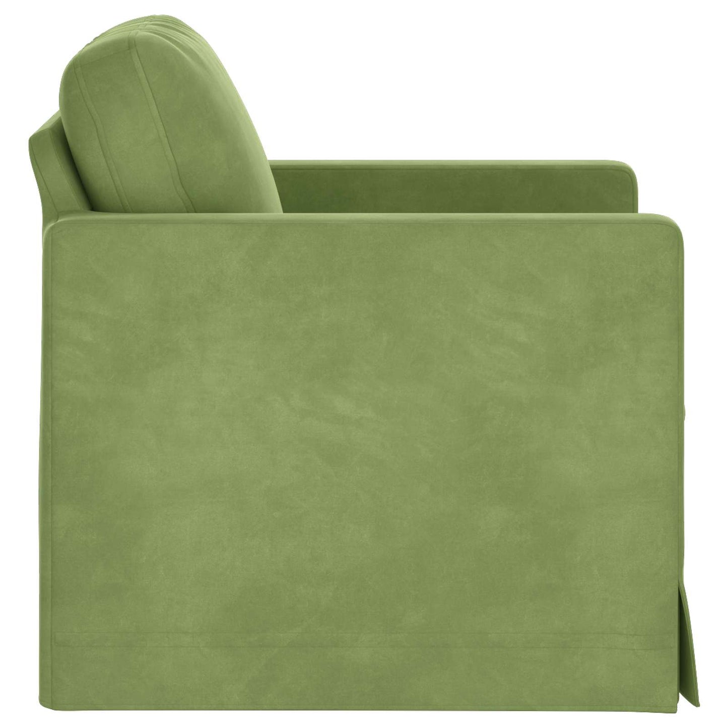 Sofa Hellgrün 78 x 78 x 80 cm Samt