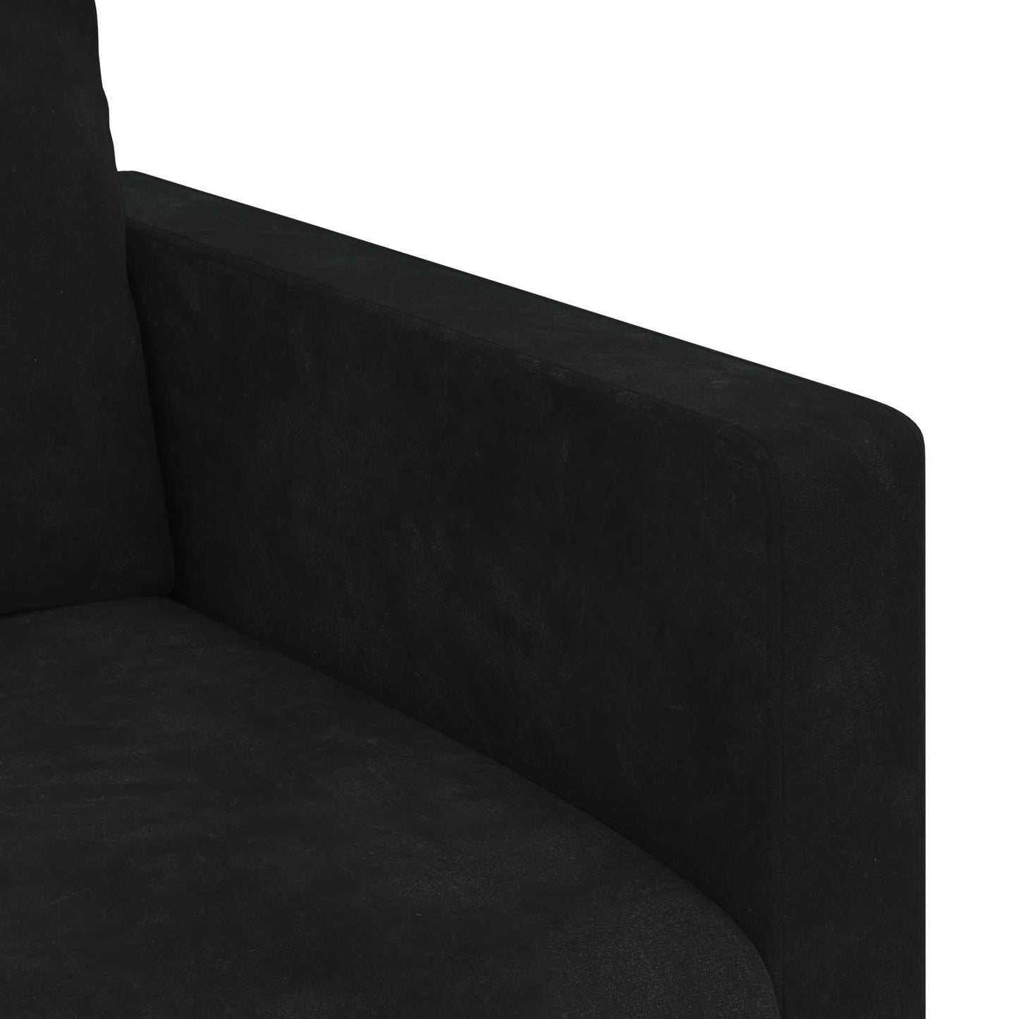 Sofa Schwarz 78 x 78 x 80 cm Samt