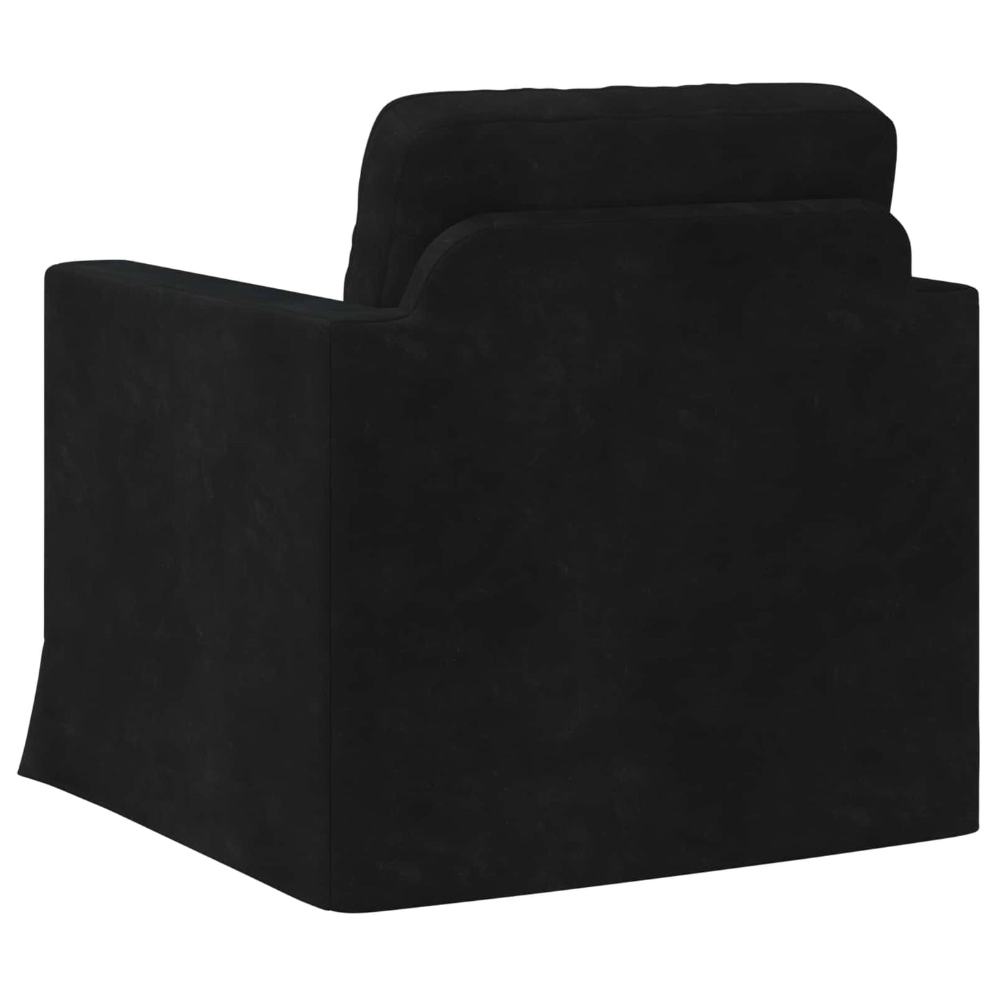 Sofa Schwarz 78 x 78 x 80 cm Samt