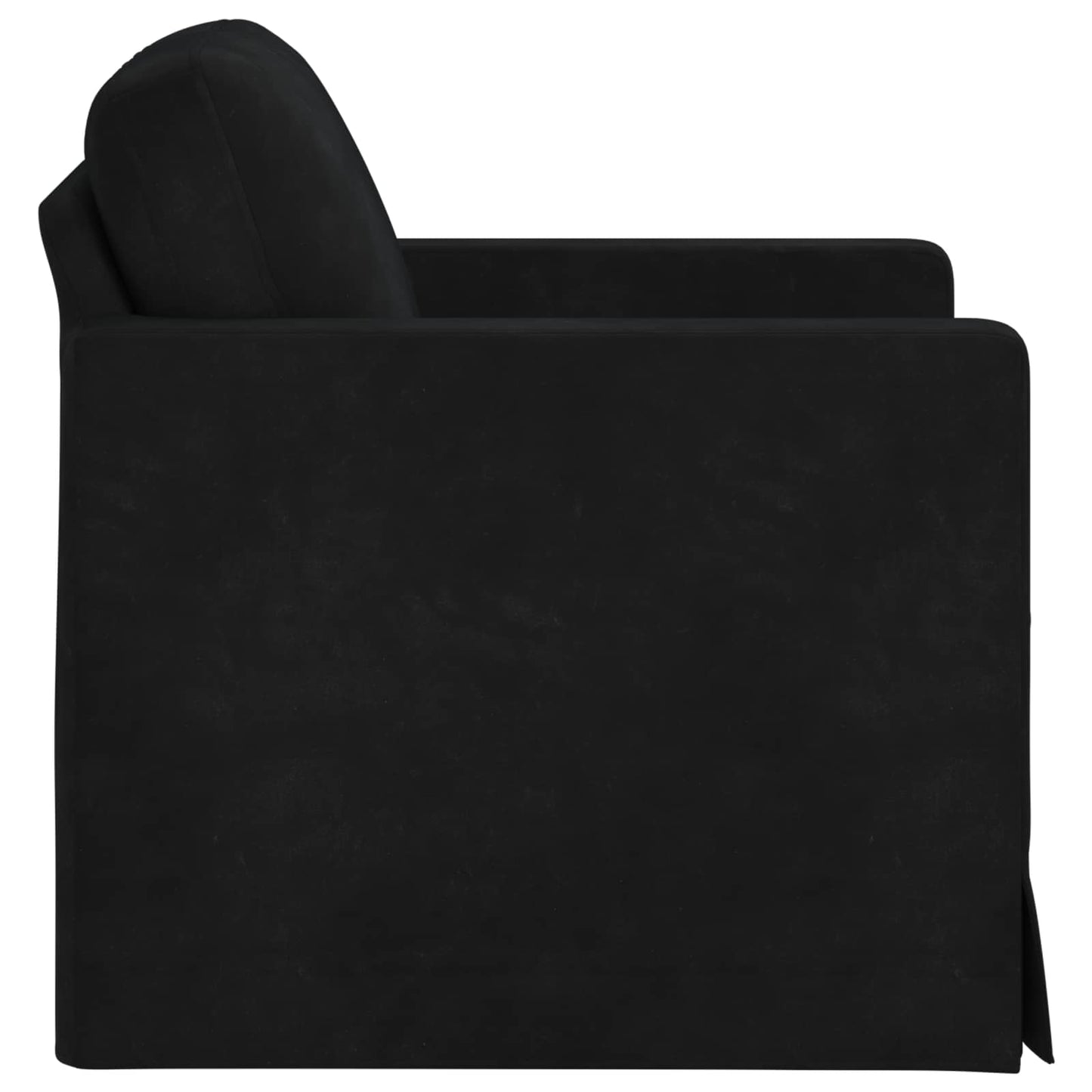 Sofa Schwarz 78 x 78 x 80 cm Samt