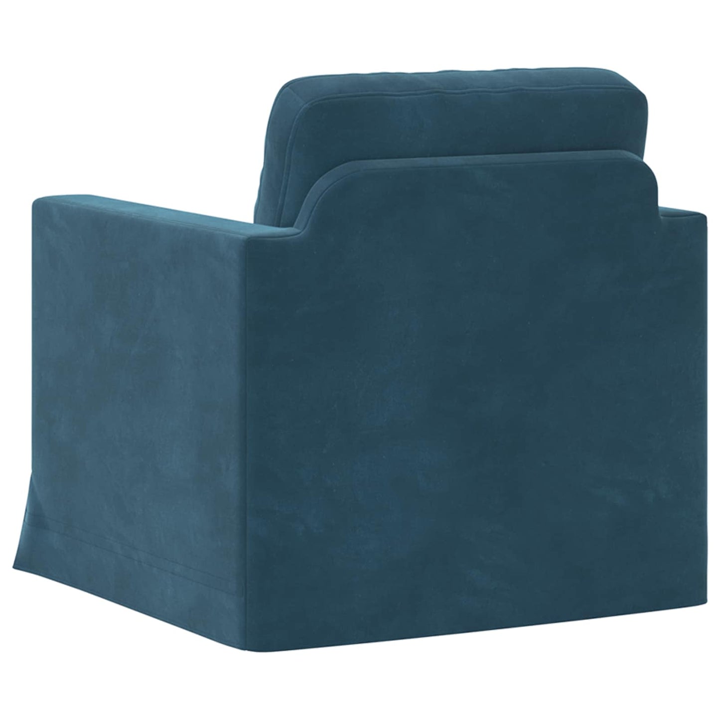 Sofa Blau 78 x 78 x 80 cm Samt