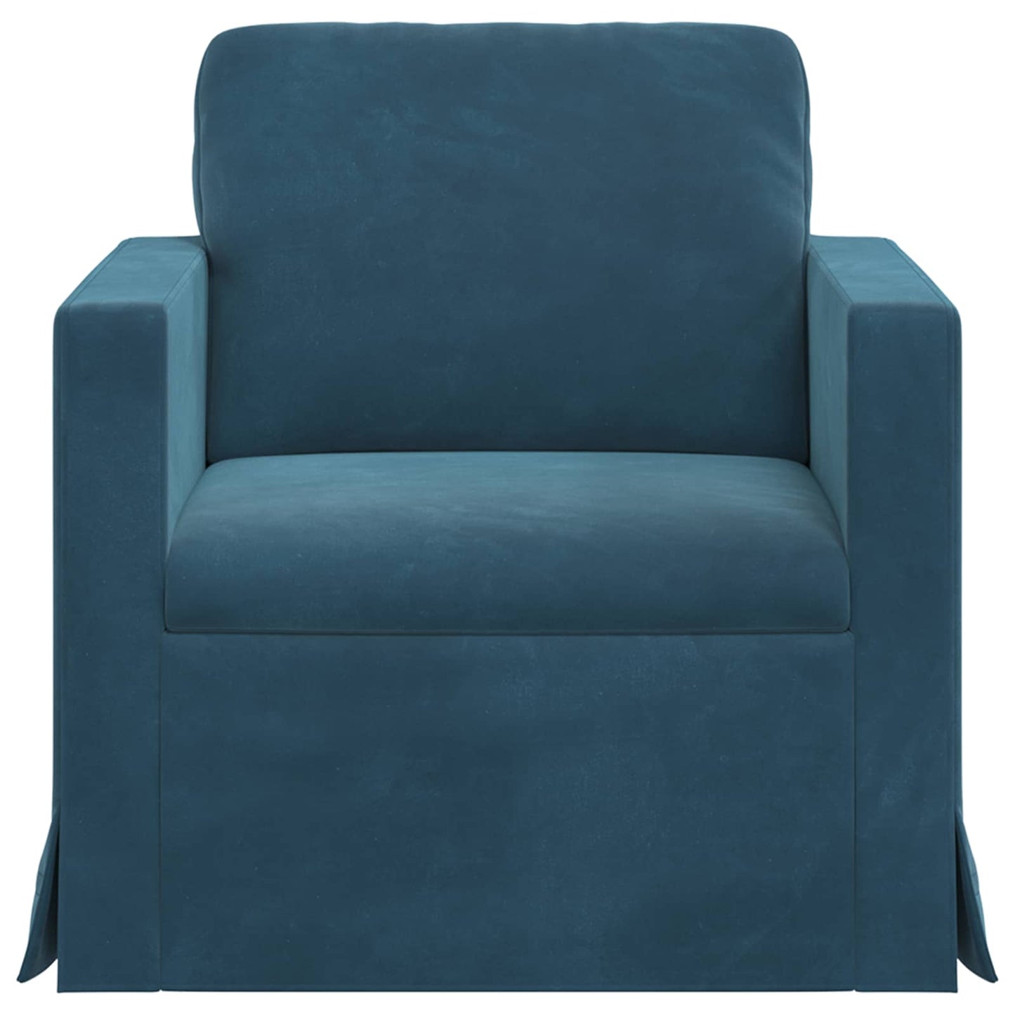 Sofa Blau 78 x 78 x 80 cm Samt