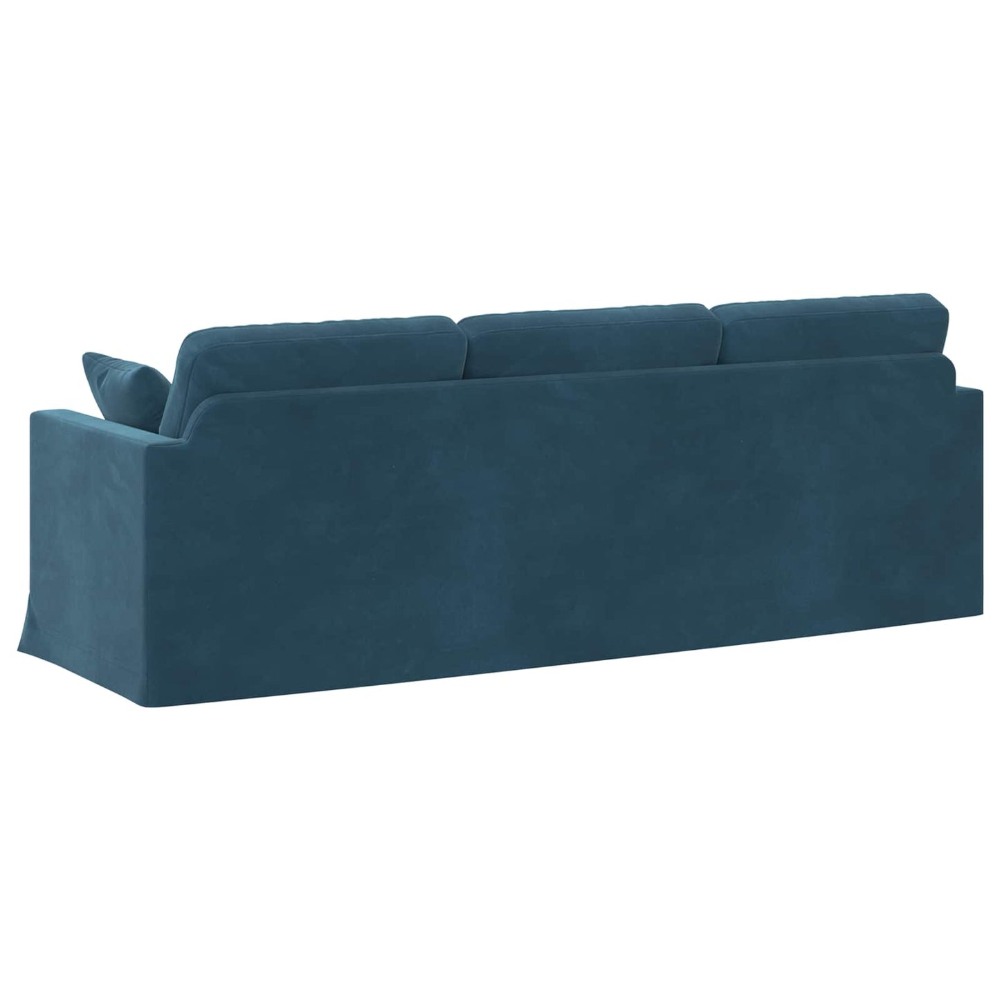 Sofa Blau 228 x 78 x 80 cm Samt