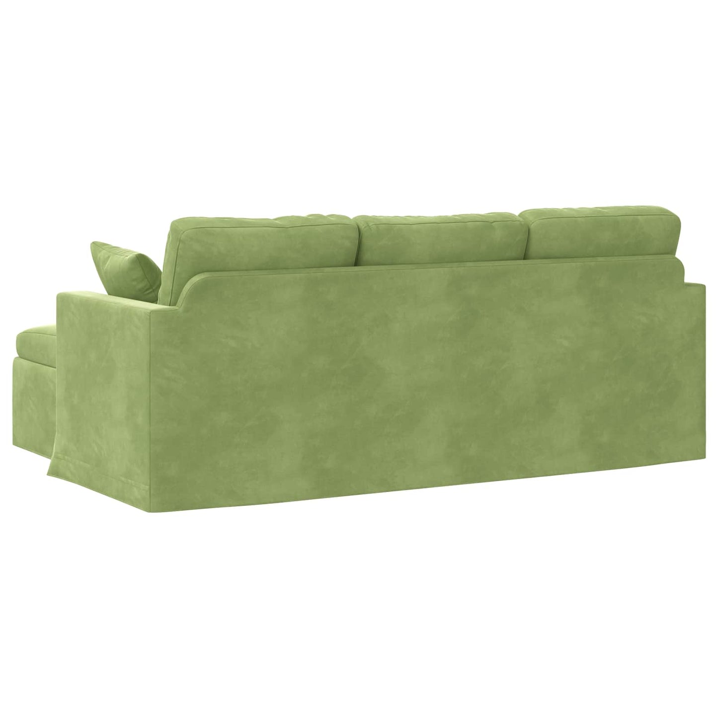 Sofa Hellgrün 198 x 134 x 80 cm Samt