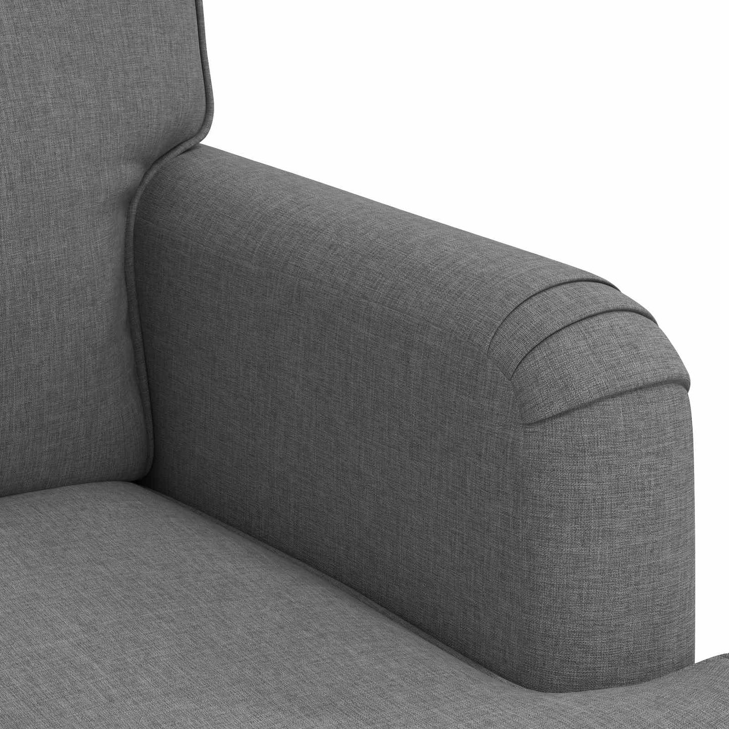 Sofa Dunkelgrau 84 x 80 x 85 cm Stoff
