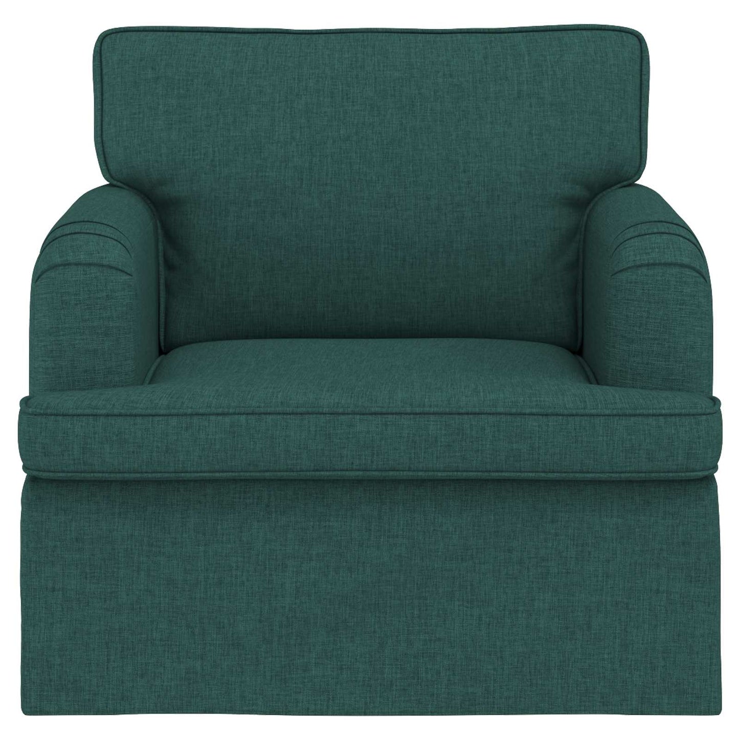 Sofa Dunkelgrün 84 x 80 x 85 cm Stoff