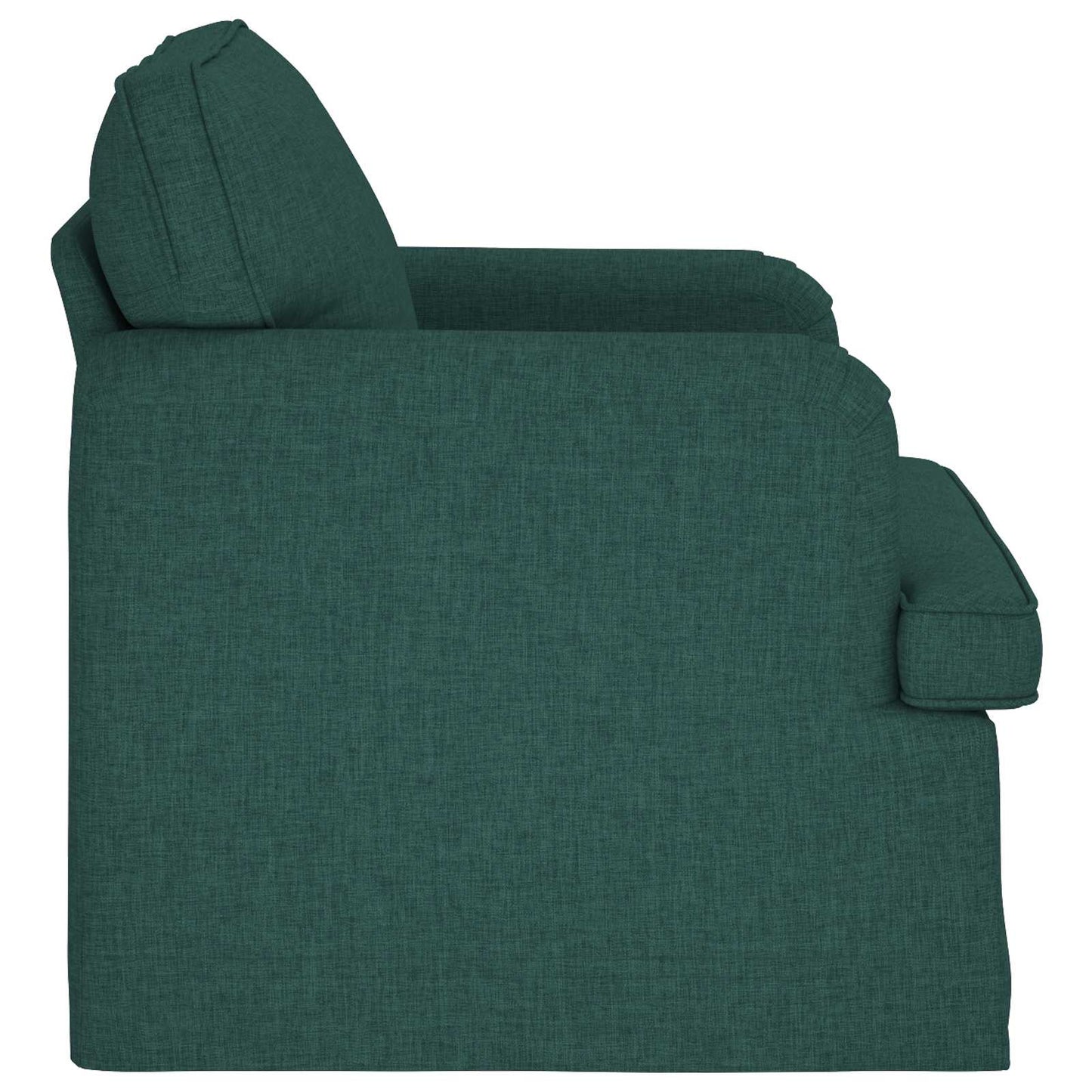 Sofa Dunkelgrün 84 x 80 x 85 cm Stoff