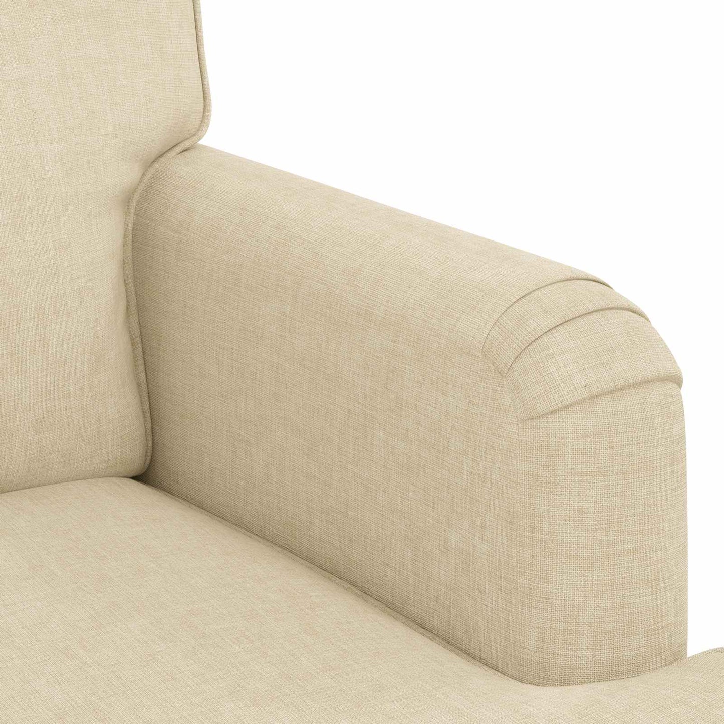 Sofa Creme 84 x 80 x 85 cm Stoff