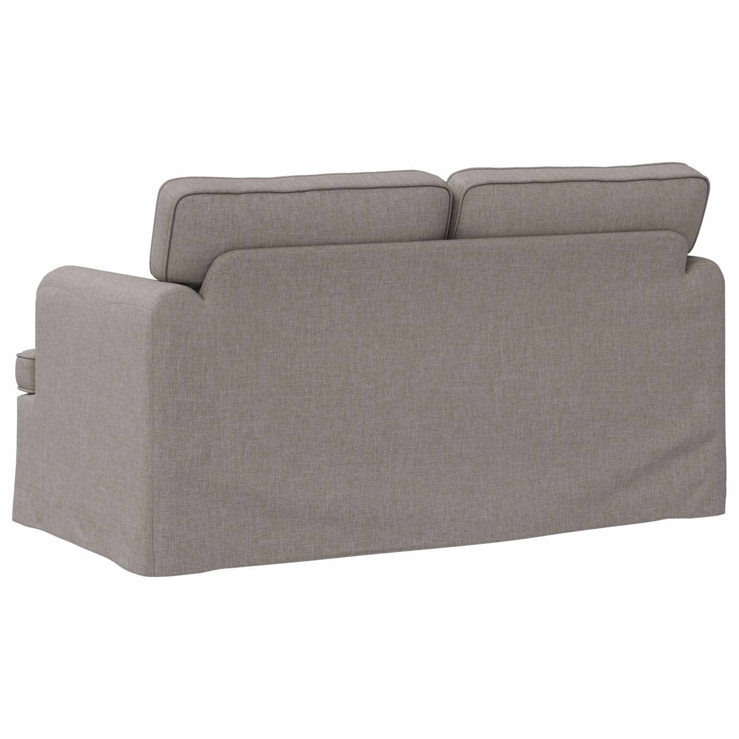 Sofa Taupe 144 x 80 x 85 cm Stoff