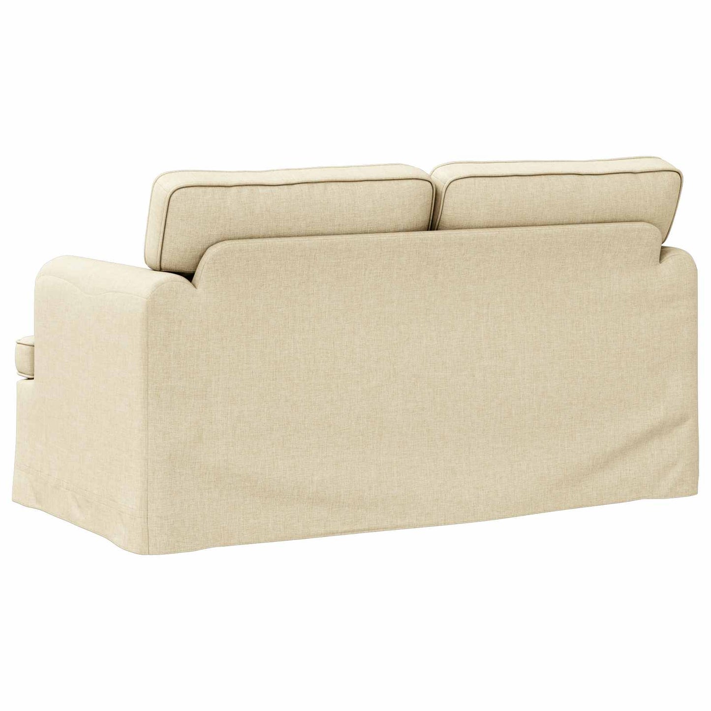 Sofa Creme 144 x 80 x 85 cm Stoff