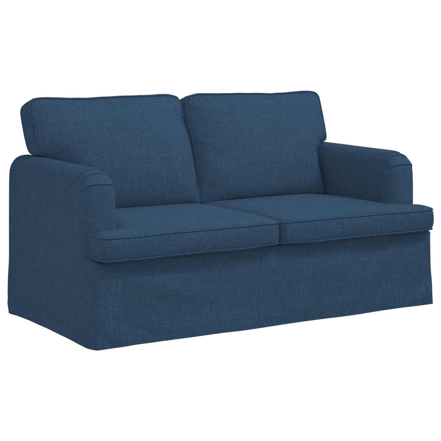 Sofa Blau 144 x 80 x 85 cm Stoff