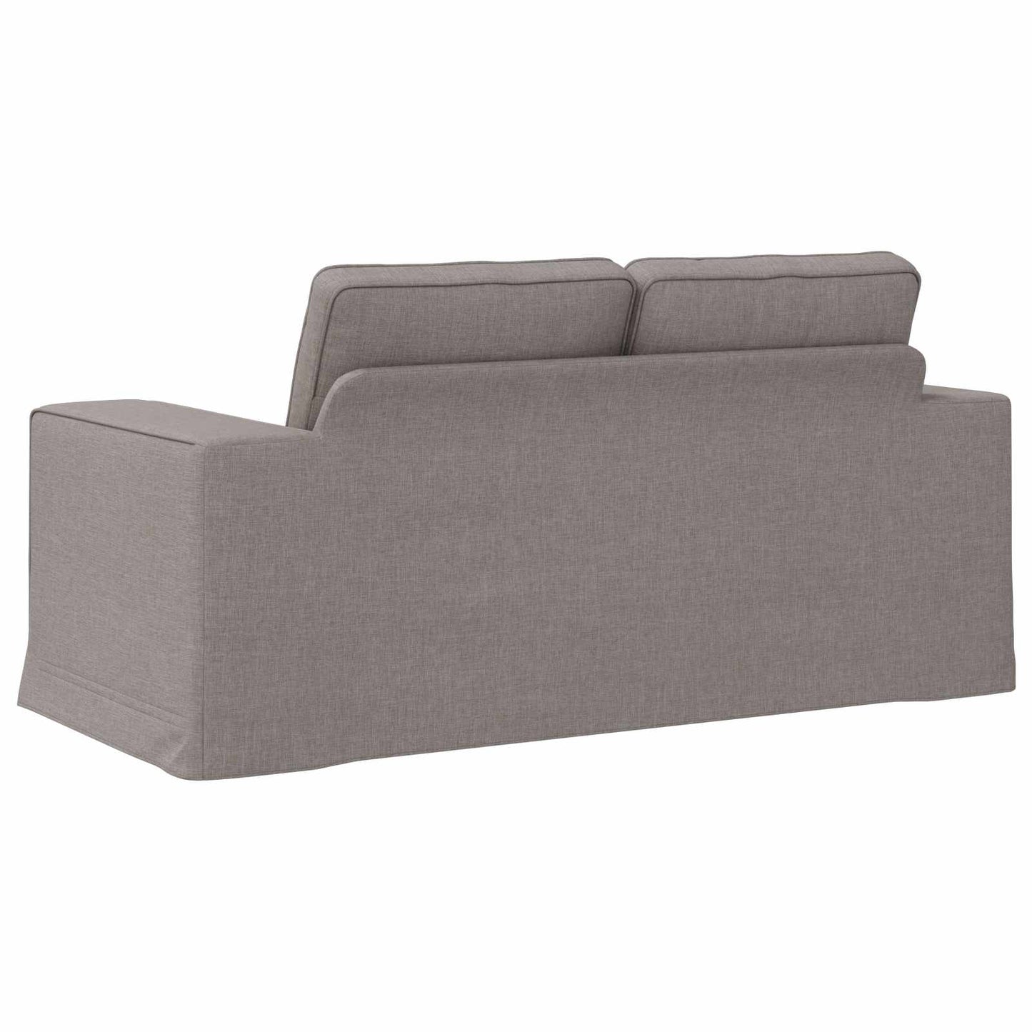 Sofa Taupe 162 x 80 x 85 cm Stoff