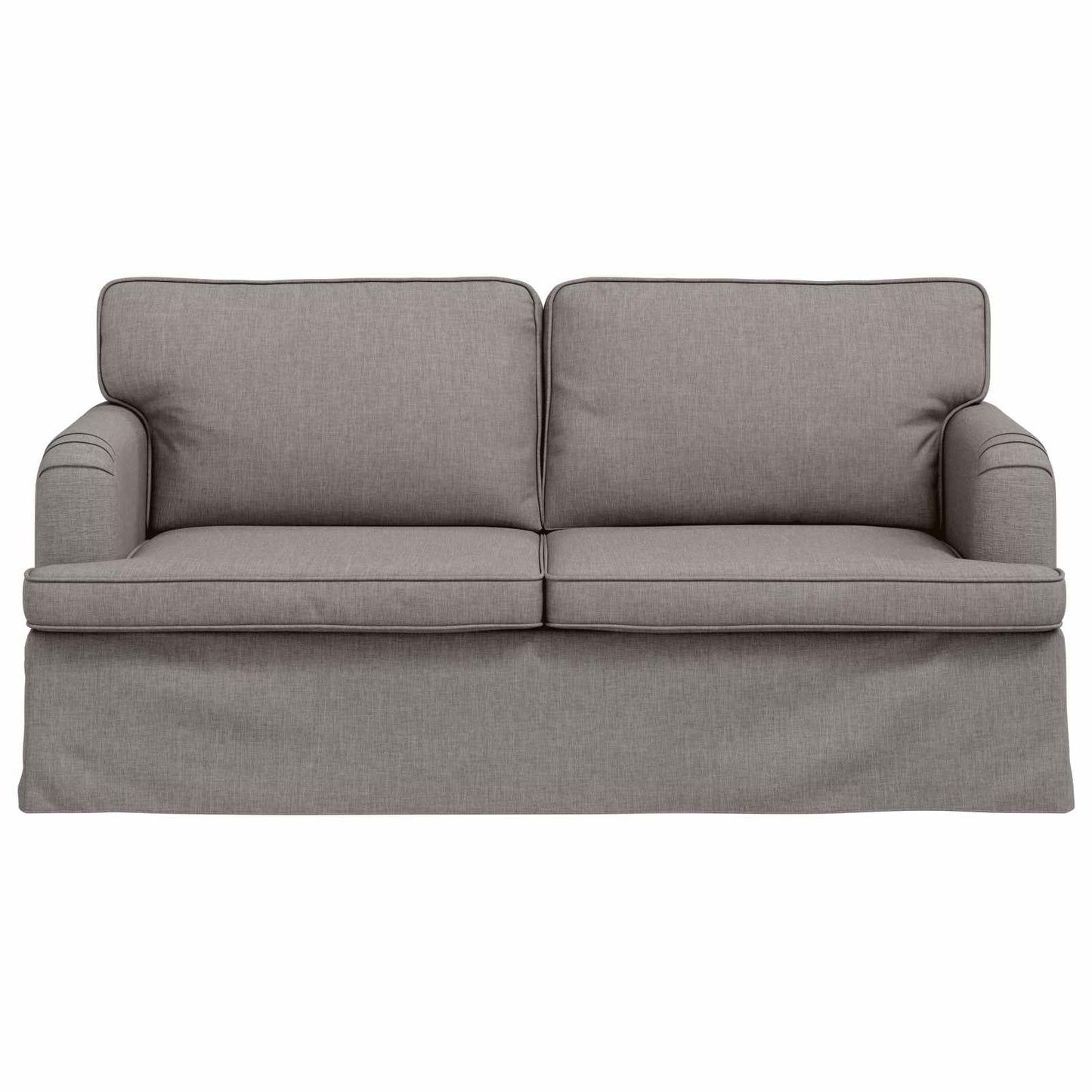 Sofa Taupe 162 x 80 x 85 cm Stoff