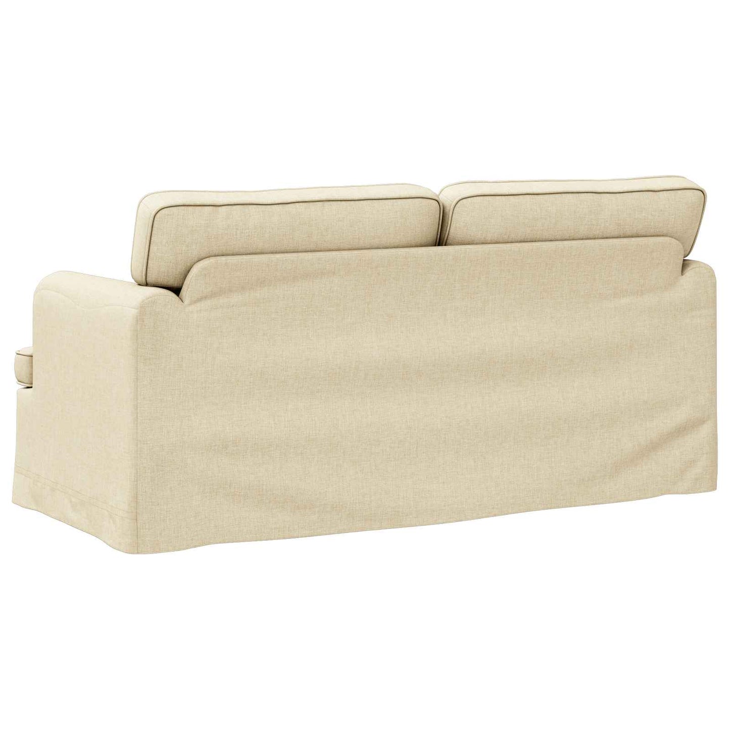 Sofa Creme 162 x 80 x 85 cm Stoff