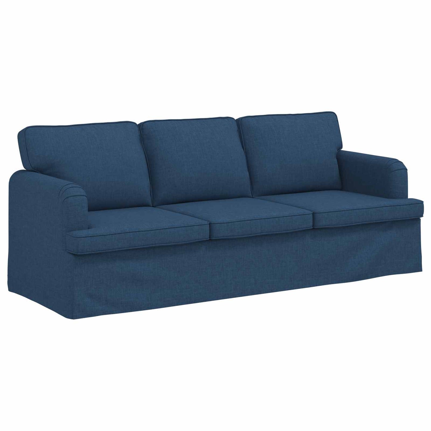Sofa Blau 201 x 80 x 85 cm Stoff