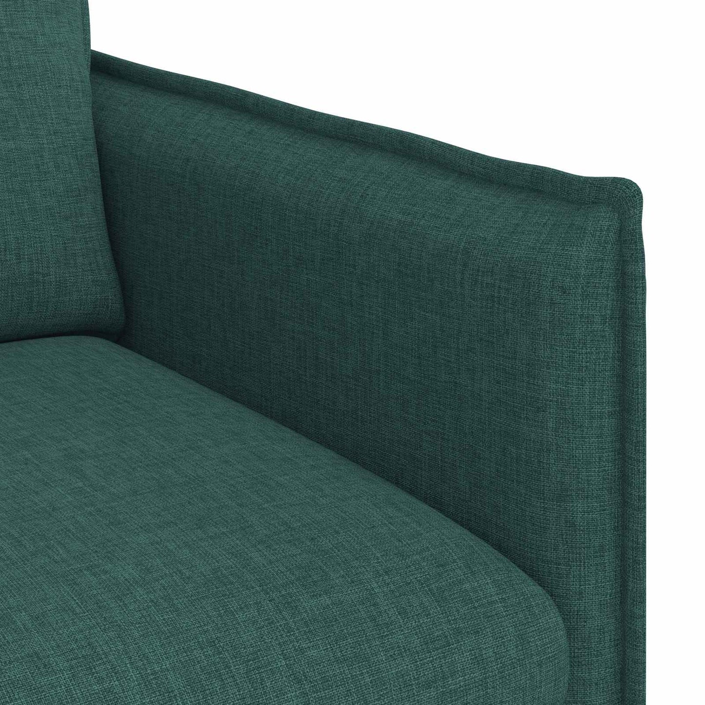 Sofa Dunkelgrün 75 x 82 x 85 cm Stoff