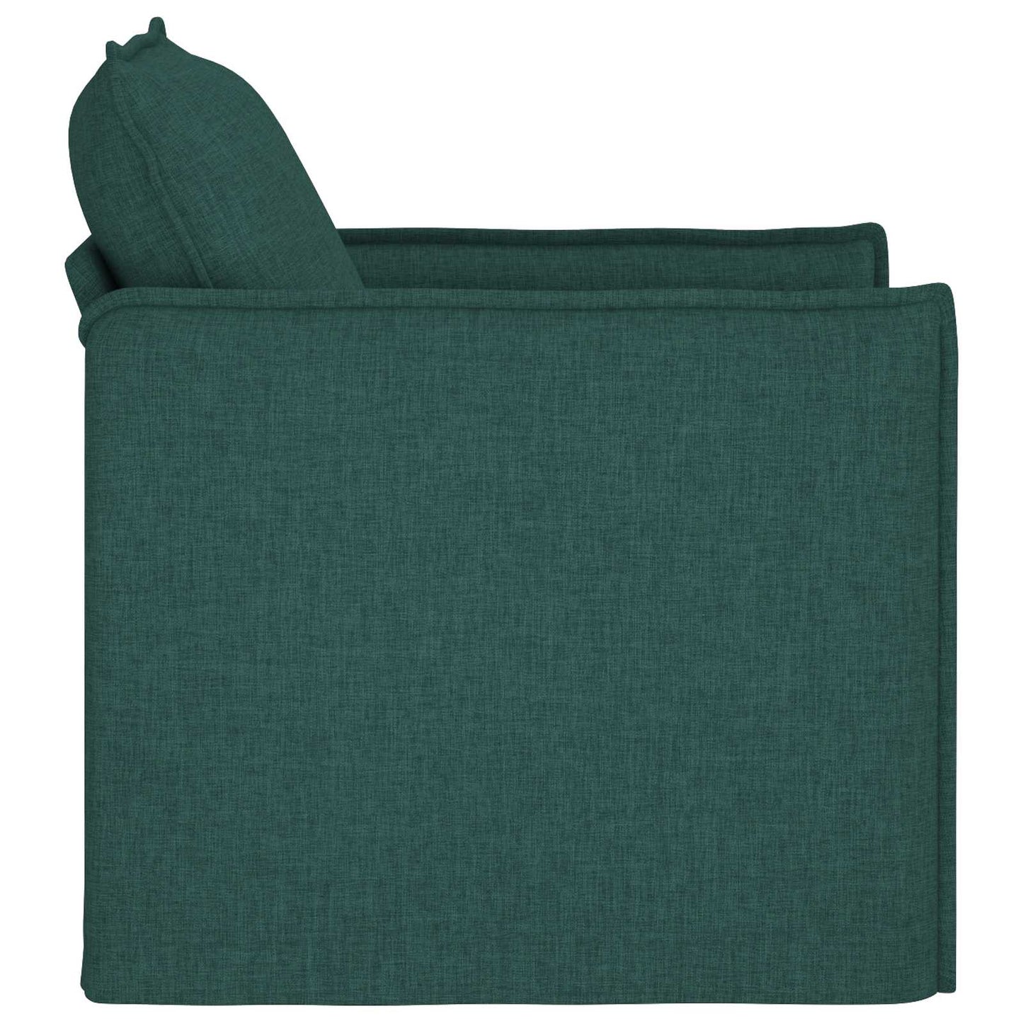 Sofa Dunkelgrün 75 x 82 x 85 cm Stoff