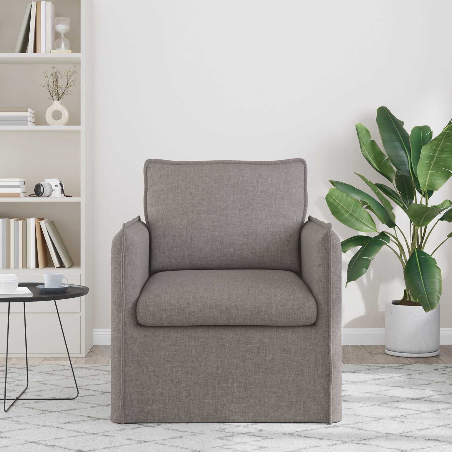 Sofa Taupe 75 x 82 x 85 cm Stoff