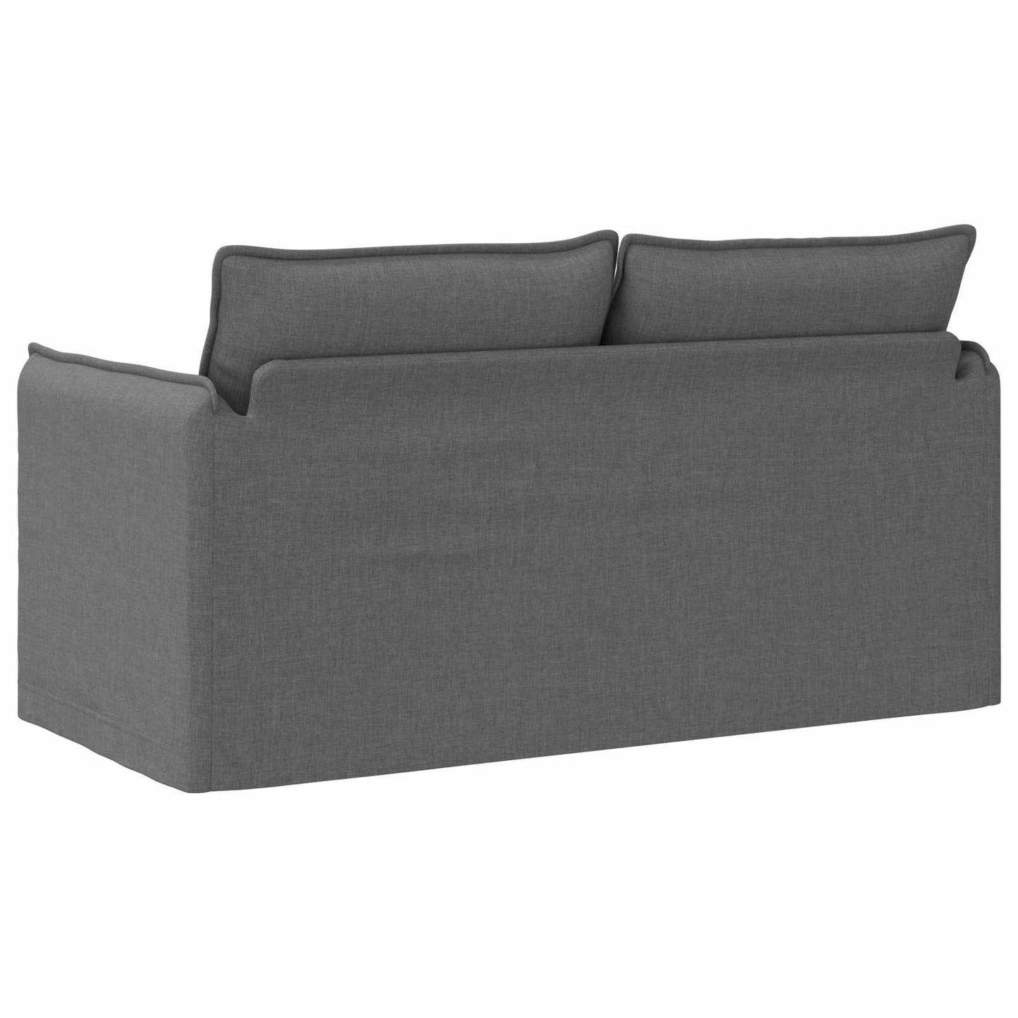 Sofa Dunkelgrau 156 x 82 x 85 cm Stoff