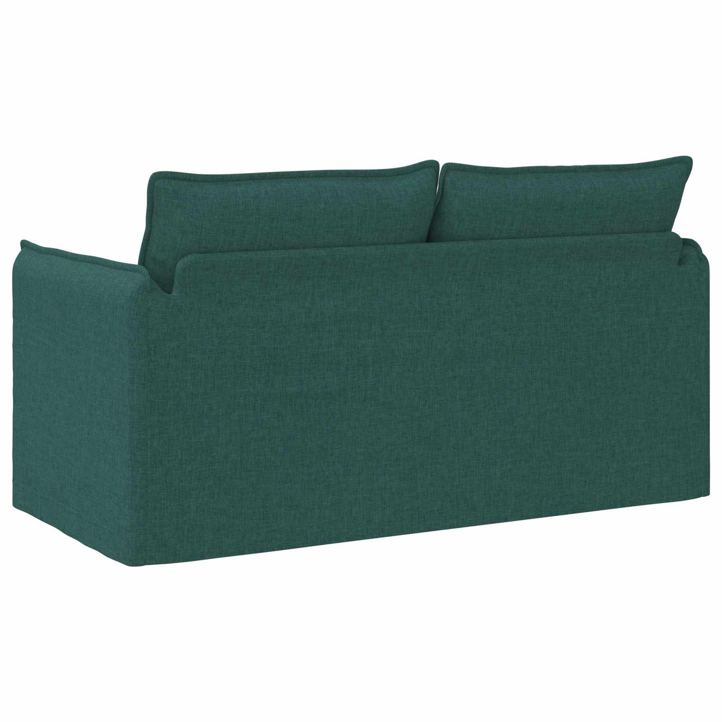 Sofa Dunkelgrün 156 x 82 x 85 cm Stoff